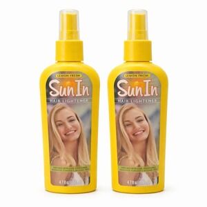 NEW Sun-In Hair Lightener, Lemon Fresh 4.7 fl oz  Lot of 2